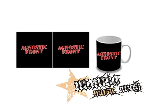 Hrnček - AGNOSTIC FRONT - Logo Red