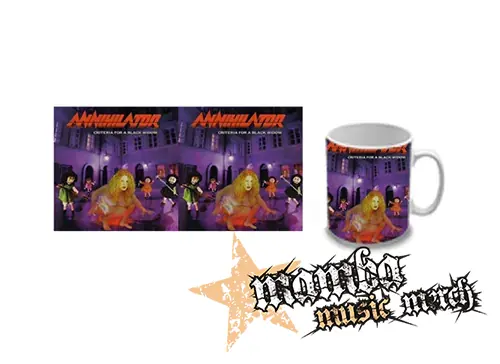 Hrnček - ANNIHILATOR - Criteria for a Black Widow