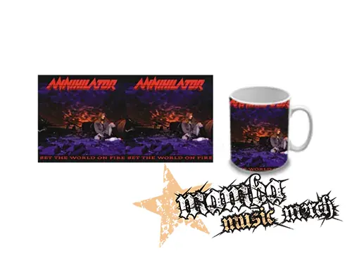 Hrnček - ANNIHILATOR - Set The World On Fire