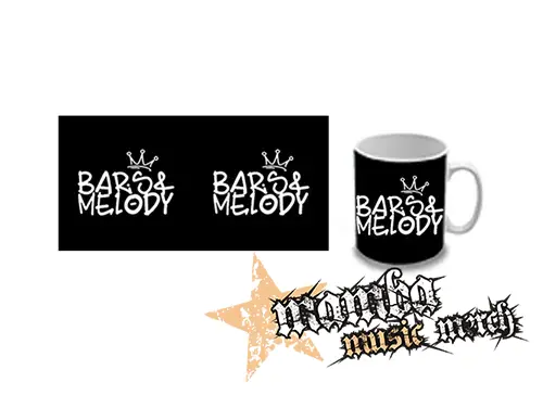 Hrnček - BARS & MELODY - Logo Crest