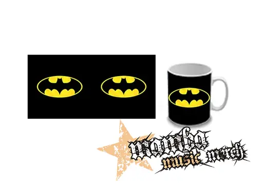 Hrnček - BATMAN - Yellow Logo