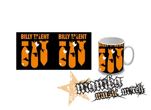 Hrnček - BILLY TALENT - Bombs Orange