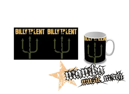 Hrnček - BILLY TALENT - Logo Yellow Green