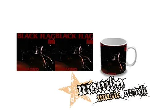 Hrnček - BLACK FLAG - Damaged