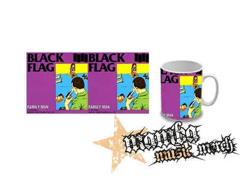 Hrnček - BLACK FLAG - Family Man