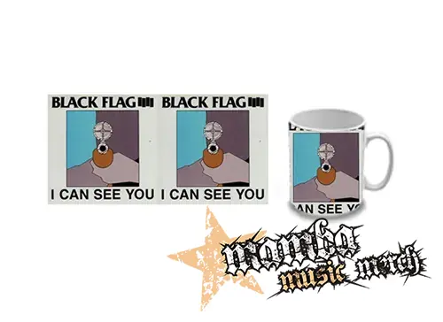 Hrnček - BLACK FLAG - I Can See You