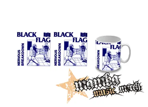Hrnček - BLACK FLAG - Nervous Breakdown