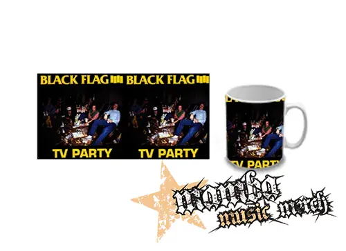 Hrnček - BLACK FLAG - TV Party