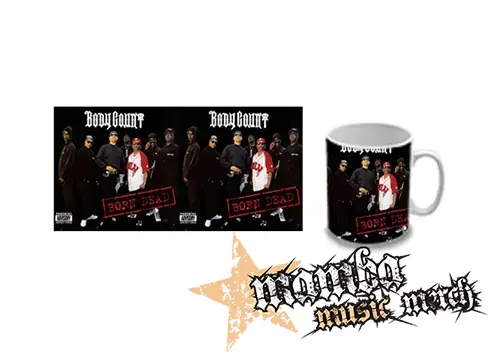 Hrnček - BODY COUNT - Born Dead Poster