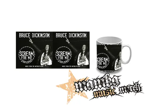 Hrnček - BRUCE DICKINSON - Scream for Me Sarajevo