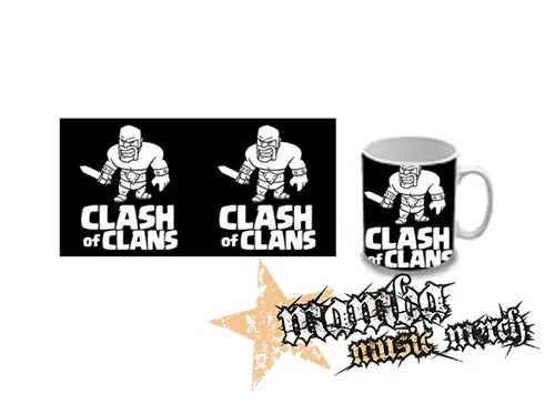 Hrnček - CLASH OF CLANS - Barbarian Logo