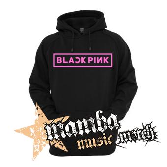 BLACKPINK - Logo - čierna detská mikina