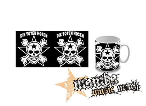 Hrnček - DIE TOTEN HOSEN - Logo Skull
