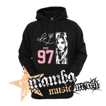 BLACKPINK - Rosé 97 Signature Portrait - čierna detská mikina