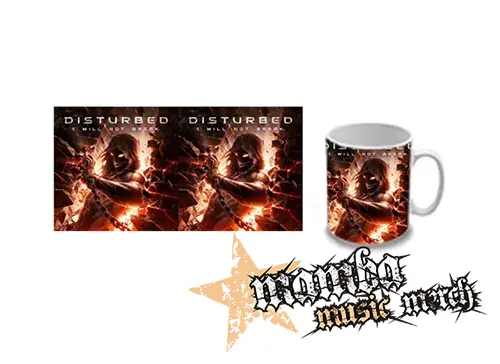 Hrnček - DISTURBED - I Will Not Break