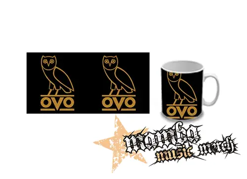 Hrnček - DRAKE - Gold OVO Logo