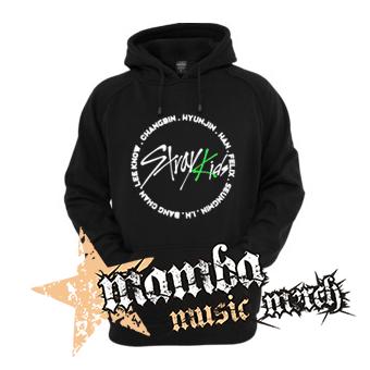 STRAY KIDS - Oddinary Circle Names - čierna detská mikina