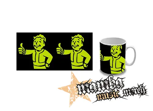 Hrnček - FALLOUT - Vault Boy Green