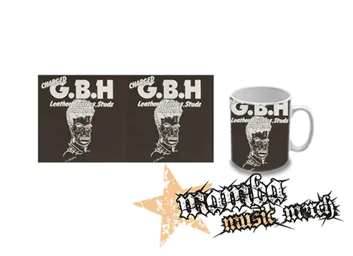 Hrnček - GBH - Leather, Bristles, Studs and Acne