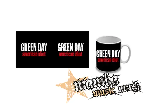 Hrnček - GREEN DAY - American Idiot Slogan