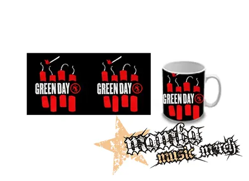 Hrnček - GREEN DAY - Bombs