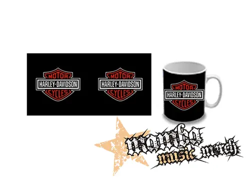 Hrnček - HARLEY DAVIDSON - Red Crest Logo Motive 2