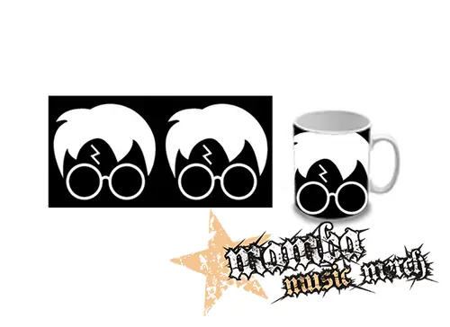 Hrnček - HARRY POTTER - Glasses Bold Crest