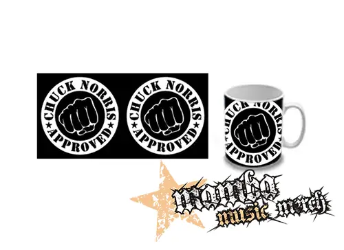 Hrnček - CHUCK NORRIS - Chuck Norris Approved