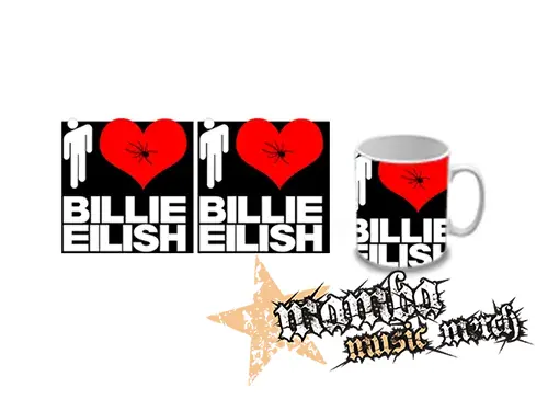 Hrnček - I LOVE BILLIE EILISH