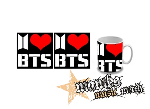 Hrnček - I LOVE BTS