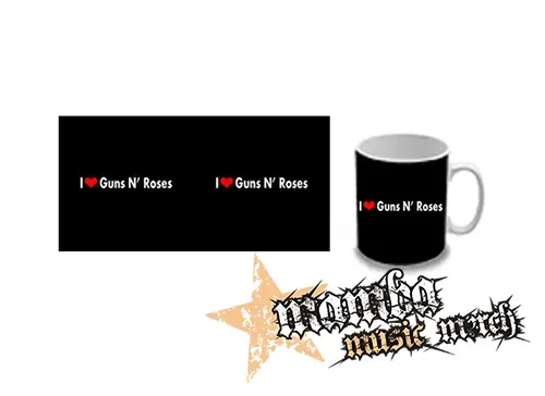 Hrnček - I LOVE GUNS N ROSES