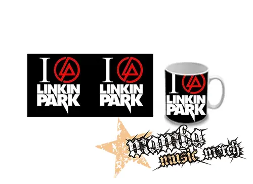 Hrnček - I LOVE LINKIN PARK - Crest Motive