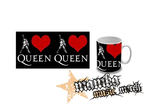 Hrnček - I LOVE QUEEN
