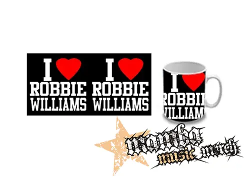 Hrnček - I LOVE ROBBIE WILLIAMS