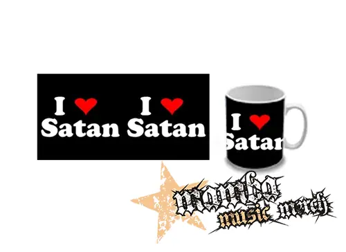 Hrnček - I LOVE SATAN