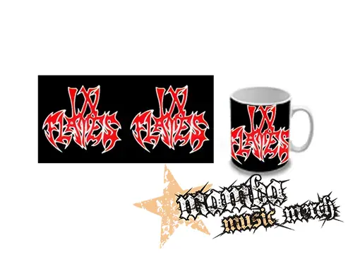 Hrnček - IN FLAMES - Logo Old School