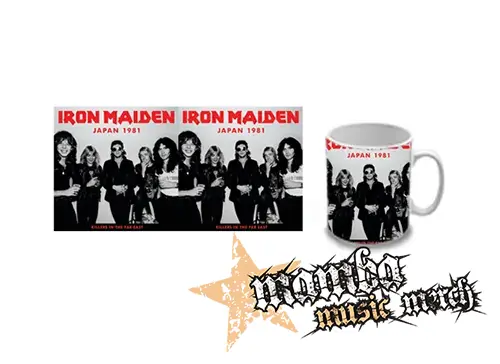 Hrnček - IRON MAIDEN - Japan 1981