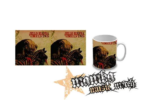 Hrnček - JELLO BIAFRA and MELVINS - Never Breathe What You Can't See