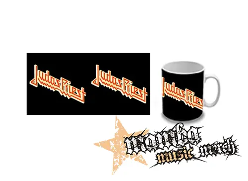 Hrnček - JUDAS PRIEST - Orange Yellow Classic Logo