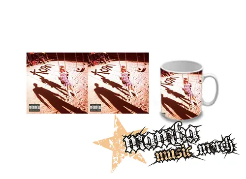 Hrnček - KORN - Debut Album Cover