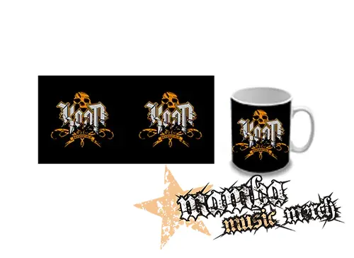 Hrnček - KORN - Logo Crest Bakersfield Orange