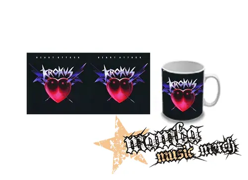 Hrnček - KROKUS - Heart Attack