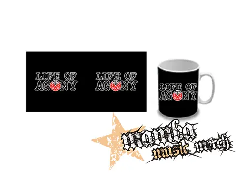 Hrnček - LIFE OF AGONY - Logo