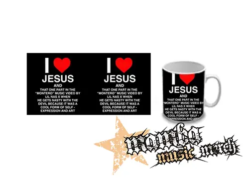 Hrnček - LIL NAS X - I Love Jesus