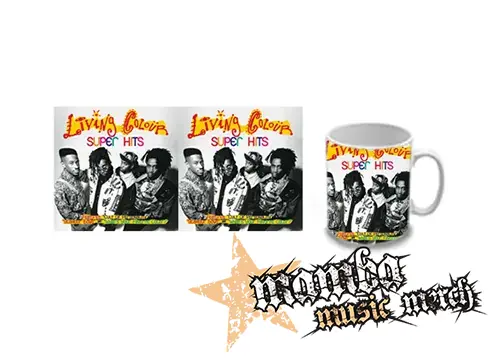 Hrnček - LIVING COLOUR - Super Hits Poster
