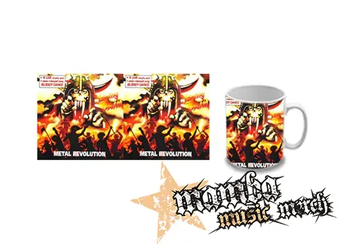 Hrnček - LIVING DEATH - Metal Revolution
