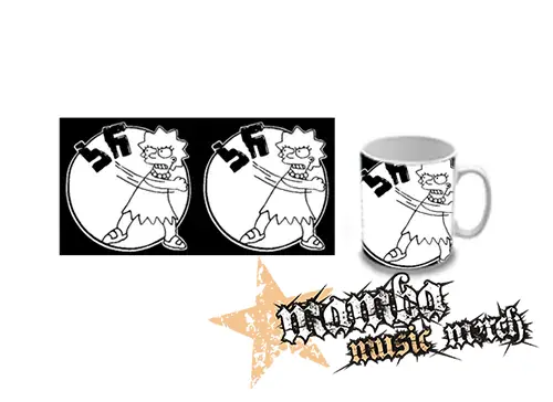 Hrnček - LÍZA SIMPSON - Antifa Motive
