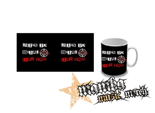 Hrnček - LUNATIC GODS - Listen To Metal Stay Free Motive 5