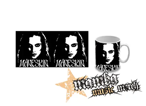 Hrnček - MANESKIN - Damiano David Portrait