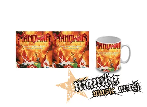Hrnček - MANOWAR - Black Wind, Fire and Steel
